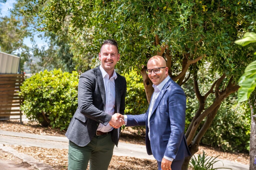 Leading Adelaide Hills Sales Agent, Jamie Hershman, joins Nitschke.